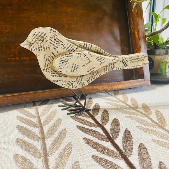 HOST PICK🕺🏽❤️Primitive Bird- Paper Bird Folk Art - Picture 2 of 5